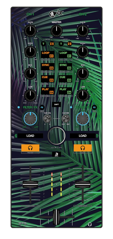 Reloop Mixtour Skin Leafage